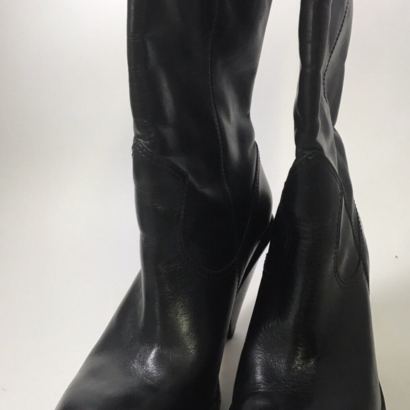 Kors Neely Black Boots Size 7 RARE - Picture 5 of 8